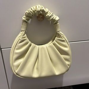 Pale light green shoulder bag